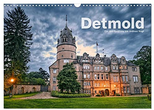 Detmold - Ein- und Ausblicke von Andreas Voigt (Wandkalender 2026 DIN A3 quer), CALVENDO Monatskalender: Historische Altstadt inmitten des Naturparks Teutoburger Wald (CALVENDO Orte)