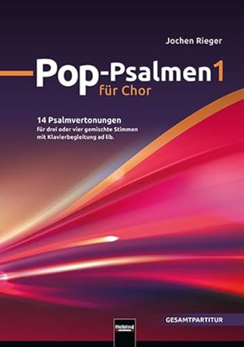Pop-Psalmen 1 (Gesamtpartitur): 14 Psalmenvertonungen für drei oder vier gemischte Stimmen