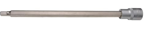 KS Tools 911.1327-240 1/2 Bit-Stecknuss Innensechskant, 7mm, 240mm