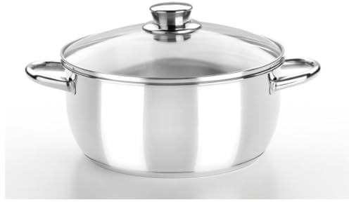 Monix Optima - Olla con Tapa de Cristal, 4 l