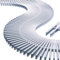 Astral Italia ASTRAL - 1ml GRIGLIA PER BORDO SFIORO PISCINA IN ABS BIANCO