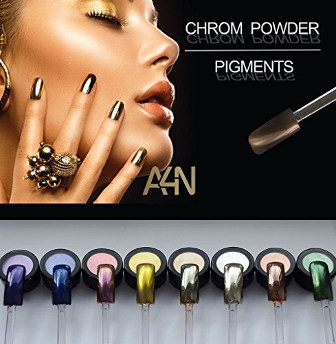 Chrom Powder Kupfer, Chrom Effekt Nägel, Spiegel Pulver, Pigment