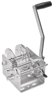 Fulton 2000lb 2-Speed Winch - Strap Not Included