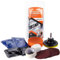 Moonvvin Set di 16 spugne per lucidatura auto, kit di cuscinetti per inceratura con adattatore per trapano M10 (7,6 cm)