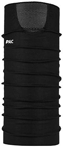 P.A.C. Mesh Mask Black Multifunktionstuch - Mikrofaser Schlauchtuch, Halstuch, Schal, Kopftuch, Unisex