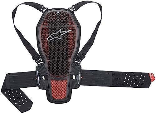 Alpinestars Nucleon Kr-1 Cell Transparente Smoke Red/Black XL