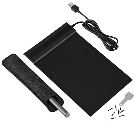 S640 Grafiktablett, 6x4 Zoll Grafiktablett 8192 Druckstufen Digitales Stifttablett, Kompatibel mit Den Meisten 2D-, 3D- und Videosoftware