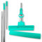 ABACUS® Wischmop, Wischmopp extrem saugstark mit Ersatzschwamm & Verlängerungsstiel 45 cm, Bodenwischer, Wischer, Wringmop, Mopp, Bodenreiniger, Bodenmop, Bodenmopp – Green Mop® 40 cm (7811.2)