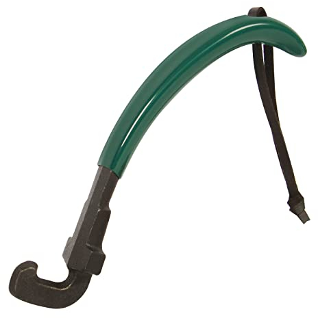 KAMaster Gusseisen-Grillrostheber, Kamado-Grillzubehör, passend für Big Green Egg, Primo Vision Louisiana-Grills, Rostheber mit grüner Schutzhülle für beweglichen heißen Rost (grünes Rostwerkzeug)