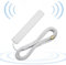 Tp‑002 Antenne WiFi Double Bande, Antenne Externe De Routage sans Fil, 2g 3g 4g 5g Full Band 8dbi Antenne à Gain élevé pour Routeur WiFi Domestique Carte Réseau sans Fil(Blanc)