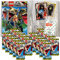 Bundle mit Lego Jurassic World Trading Cards - Serie 2-1 Leere Sammelmappe + 20 Booster + Exklusive Collect-it Hüllen