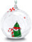 Swarovski Holiday Cheers Santas Elfe Weihnachtskugel 5596383 + Gratis 4er Set EKM Living Edelstahl Trinkhalme