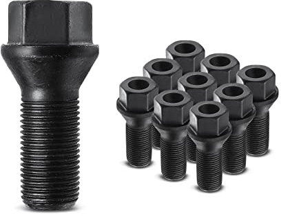 Frankberg Lot de 10 boulons de roue M14 x 1,25 compatibles avec B7 F01 F02 Série 1 F20 F21 2 F45 F23 F22 F87 F46 F34 3 5 6 Série 7 8 I8 X3 X4 X6 M.i.n.n.n. i Replace# 36136781151
