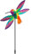 HQ Design Windspiration - Paddle Spinner, UV-beständige und wetterfeste Windspiel Deko für Garten, Terrasse und Balkon - Windrad inkl. Standstab (Hummingbird)