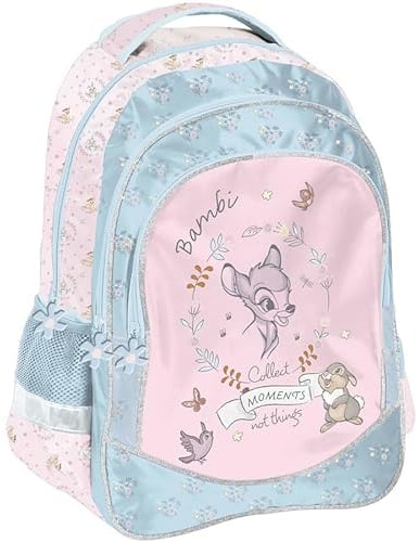PASO DB22DD-181, Schulrucksack BAMBI, Multicolor