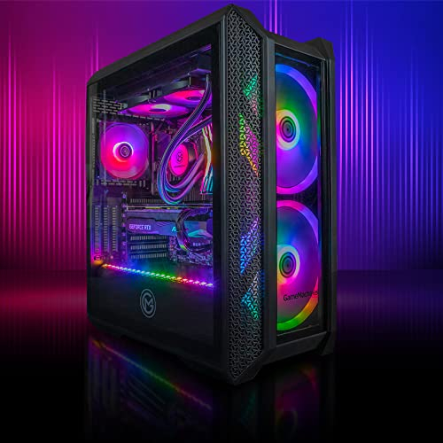 GameMachines Cyclon - RGB Gaming PC - Intel® Core™ i7 12700KF - Wasserkühlung - NVIDIA GeForce RTX 5060-1000GB M.2 SSD - 32GB RGB DDR4 - WLAN - Windows 11 Pro