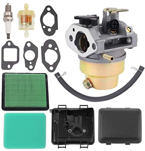 Ewillownm Compatible avec Le kit de carburateur GCV160 pour Tondeuse à Gazon Honda HRB216 HRR216 HRS216 HRT216 HRZ216 GCV160A GCV160LA