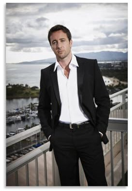 BZFAZ Alex Oloughlin Filmstern-Poster, Geschenke, Leinwandmalerei, Wandkunst, dekoratives Bild, Drucke, moderne Dekoration, 40 x 60 cm