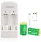 AOBOO Cr2 3V 300Mah Camera Accessories CR2 Rechargeable Battery Packs CR15H270 Golf Rangefinders (Battery-ABO-K2)