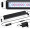 Nobleza Éclairage Aquarium, LED Aquarium avec Minuterie, Lampe de Jardin avec 3 Couleurs, Lampe pour Plantes d’Aquarium d'eau avec 10 Niveaux de Luminosité Réglable de 30-50cm, 8W
