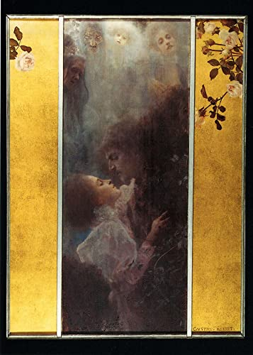 Kunstkarte Gustav Klimt Liebe
