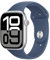 Apple Watch Series 10 GPS + Cellular 46 mm Smartwatch con cassa in alluminio e cinturino Sport Loop Denim - S/M. Fitness tracker, app ECG, display Retina always-on, Carbon Neutral