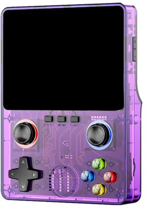X6 Console de jeu portable avec écran IPS de 3,5 pouces, double console 3D, simulateur multijoueur vidéo multijoueur P1R0