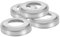 IWOWHERO Inground Pool Ladder Steps Replacement 4pcs Stainless Steel Handrail Cover for Pool Ladder Tubing