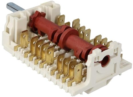 ensipart Backofenschalter für Herd kompatibel mit Amica 8508635 Wahlschalter kompatibel mit Dreefs 11HE482
