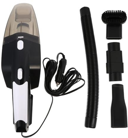 ULTECHNOVO 1 Satz Autoreiniger Handstaubsauger Kabellos Vakuum Innere Hoch Automatischer Autogebläse Autostaubsauger Staubgebläse Autowäscher Staubsammler Autozubehör Black Abs