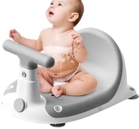 Ranley Baby-Badewannensitz, Baby-Badewannensitz | Ergonomischer Duschhocker für die - Multifunktions-Baby-Badewanne, unverzichtbar, kein Verrutschen des niedlichen Motorrads