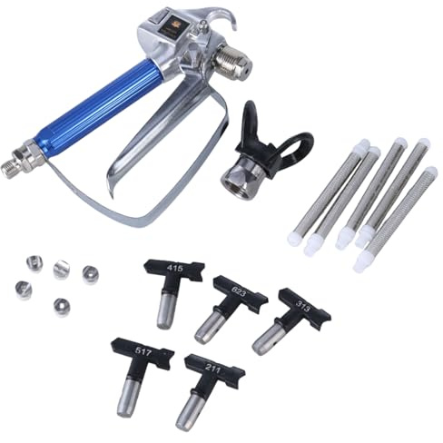 Airless Farbspritzpistolen Mit Düsenschutz Sprühspitzen Und Filter Airless Düsen