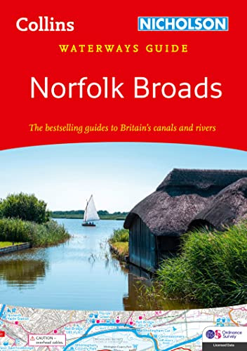 Collins Nicholson Waterways Guides – Norfolk Broads: Waterways Guide