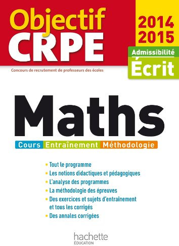 Maths: Admissibilité Ecrit