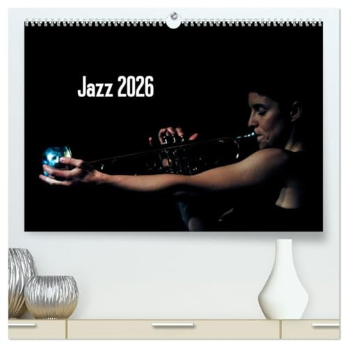 Jazz 2026 (hochwertiger Premium Wandkalender 2026 DIN A2 quer), Kunstdruck in Hochglanz: Portraits von Jazzmusikern - fotografiert von Gerhard Klein (CALVENDO Kunst)