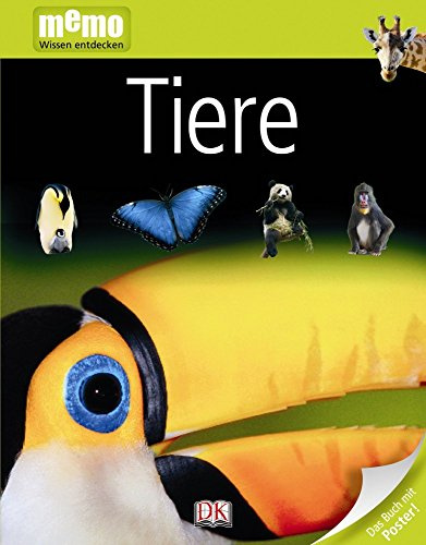memo Wissen entdecken. Tiere: Das Buch mit Poster!