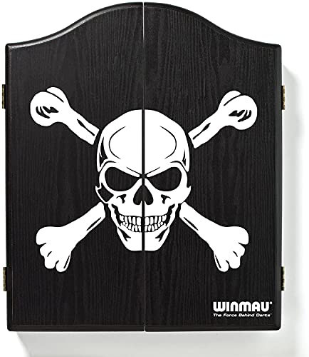 WINMAU Skull Deluxe Dartscheibe Schrank
