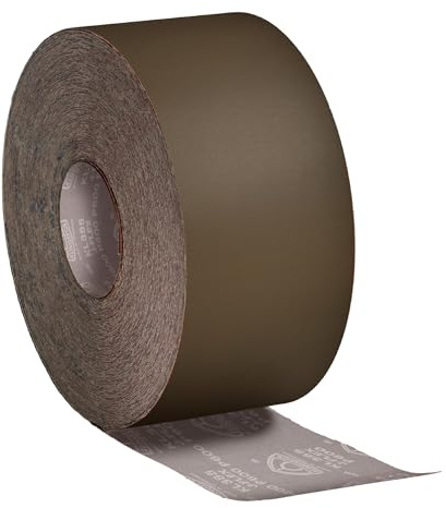 Klingspor 228370 - KL 385 JF Schleifrollen mit Gewebeunterlage, braun, 115X50000, Verpackungseinheit 1 - Korn 150