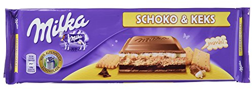 Milka Schoko und Keks, 4er Pack (4 x 300 g)
