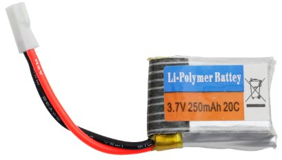 XciteRC 56600003 Energy XXL LiPo Akku 3.7 V/250 mAh, Quadrocopter Hotbee 3D