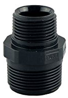 PVC Reduziernippel AG-AG 2 x 1, Profi-Qualität