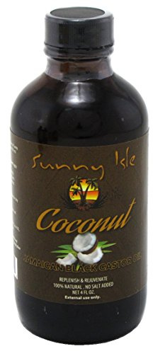Sunny Isle Jamaican Castor Oil Coconut Black 4oz (2 Pack)