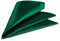 Trimming Shop Men’s Satin Pocket Square Handkerchief – Solid Colour Suit Hanky for Wedding, Groom, Prom, Party Unisex Plain Formal Wear Fashion Pocket Square, Soft Satin Dress Hanky (23cm, Dark Green)