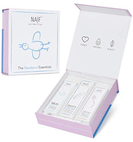 Naïf - Pflegender Badeschaum für Babys & Kinder - Mit natürlichen Inhaltsstoffen - für empfindliche Babyhaut - 0% Mikroplastik/Mineralöl - 0% SLES - Dermatologisch getestet - vegan - 350ml