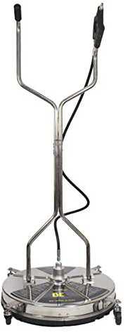 B E Flat Surface Cleaner for Pressure Washer with 4000psi Maximum Pressure & 24 Stainless Steel Head