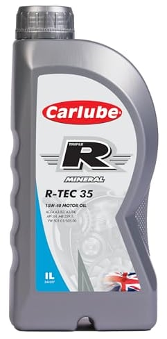 CarLube Triple R 15W-40 huile minérale R-TEC 35, 1 L