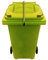 Wheelie Bin Strap Lock Strap in YELLOW - NO DRILLING, NO GLUEING - Easily Fitted