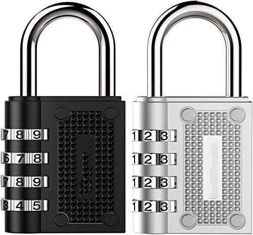 Number Code Lock for School Locker & Gym Gate - Coded Padlock Locker Lock