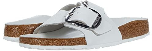 Birkenstock Madrid Big Buckle White Leather N 38 N EU