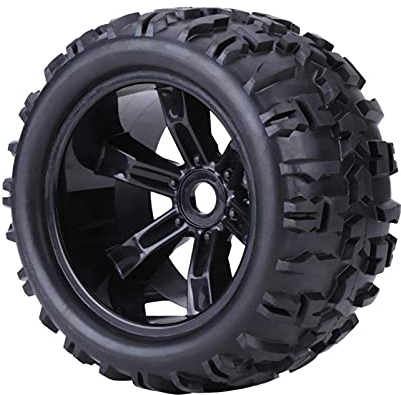Demeras 4 St¡§1ck/Set Modellauto Gummireifen, RC Off Road Reifen Gummireifen Reifen RC Car Reifen RC Car Zubeh?r f¡§1r 1/8 RC Truck Car, Verformungsmodell
